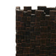 Dylan Tall Decorative Vase | Raise Square Pattern | Bronze Resin 14"
