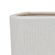 Jerry Planter with Ribbed Texture | Set of 2 | White Speckled Ceramic