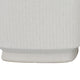Jerry Planter with Ribbed Texture | Set of 2 | White Speckled Ceramic