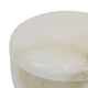 Fiona Decorative Round Storage Box with Lid | White-Brown Marble 6"