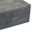 Suzie Decorative Box with Storage & Lid | Silver Textured Resin
