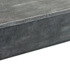 Suzie Decorative Box with Storage & Lid | Silver Textured Resin