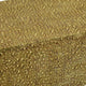 Suzie Decorative Box with Lid & Storage | Gold Textured Resin 12"