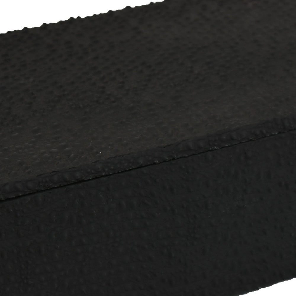Suzie Decorative Box | Lid & Storage | Textured Black Resin 12"