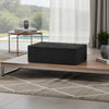 Suzie Decorative Box | Lid & Storage | Textured Black Resin 12"