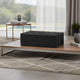 Suzie Decorative Box | Lid & Storage | Textured Black Resin 12"