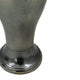 Anila Traditional Temple Jar with Dome Lid | Black Chrome Metal 21"