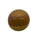 Nash Decorative Orb with Glossy Mustard Yellow Finish | Ceramic 8"
