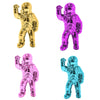 Chim Decorative Astronaut Figurines | Set of 4 | Colorful Glossy Ceramic
