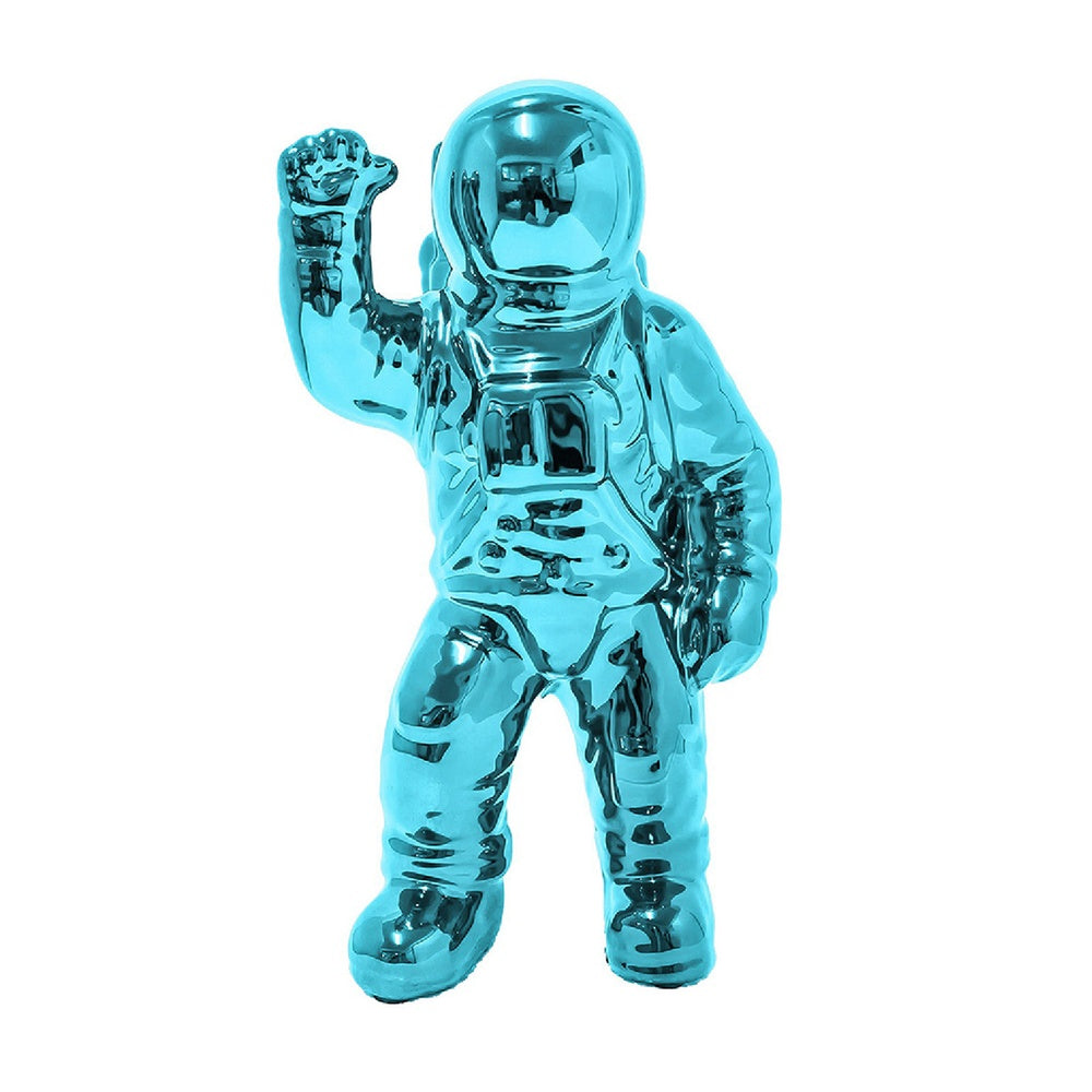 Chim Decorative Astronaut Figurines | Set of 4 | Colorful Glossy Ceramic