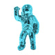 Chim Decorative Astronaut Figurines | Set of 4 | Colorful Glossy Ceramic