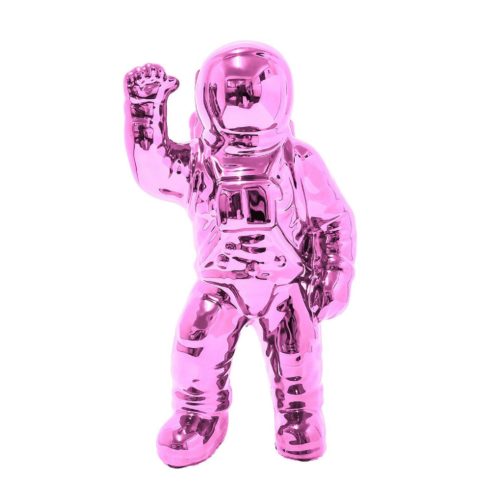 Chim Decorative Astronaut Figurines | Set of 4 | Colorful Glossy Ceramic