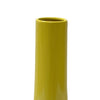 Ziva Tall Decorative Vase with Flared Base | Yellow Ceramic 16"