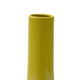 Ziva Tall Decorative Vase with Flared Base | Yellow Ceramic 16"