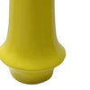 Ziva Modern Decorative Vase with Flared Base | Yellow Ceramic 12"
