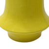 Ziva Modern Decorative Vase with Flared Base | Yellow Ceramic 9"