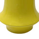 Ziva Modern Decorative Vase with Flared Base | Yellow Ceramic 9"