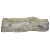 Decorative Faux Log Planter | Driftwood Style Terracotta | 13" Gray