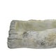 Decorative Faux Log Planter | Driftwood Style Terracotta | 13" Gray