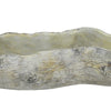 Decorative Faux Log Planter | Driftwood Style Terracotta | 13" Gray