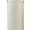 Decorative Flower Vase | Farmhouse Milk Jug Style | 17" White Ceramic