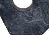 Tabletop Décor | Circular Cutout | Marble Accent Gray Resin | 16"