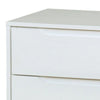 Queen Bedroom Set, White Wood, 3 Piece Set with 2 Nightstands