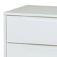 Queen Bedroom Set, White Wood, 3 Piece Set with 2 Nightstands
