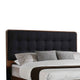 Queen Bedroom Set, Gray, Brown Wood, 3 Piece Set with 2 Nightstands