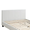 Queen Bedroom Set, White Wood, 3 Piece Set with 2 Nightstands