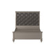 Queen Bedroom Set, Silver/gray, Beige, Black, Silver Wood, 3 Piece Set with 2 Nightstands