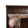 King Bedroom Set, Brown Wood, 3 Piece Set with 2 Nightstands