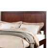California King Bedroom Set, Cherry Brown, Bronze Wood, 3 Piece Set with 2 Nightstands