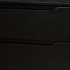 Queen Bedroom Set, Black Wood, 3 Piece Set with 2 Nightstands