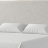 Queen Bedroom Set in Weathered Gray Wood with White & Silver Accents – 3 Piece Set with 2 Nightstands