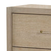 Queen Bedroom Set, Natural Oak Brown, White Wood, 2 Piece Set with Nightstand