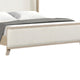 Queen Bedroom Set, Natural Oak Brown, White Wood, 3 Piece Set with 2 Nightstands