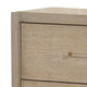 Queen Bedroom Set, Natural Oak Brown, White Wood, 3 Piece Set with 2 Nightstands