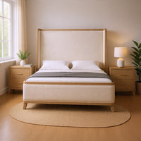Natural Oak Brown, White