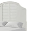 Queen Bedroom Set, White Wood, 3 Piece Set with 2 Nightstands