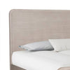 Queen Bedroom Set, Natural Oak Beige Brown Wood, 2 Piece Set with Nightstand