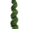 Javy Cypress Pine Tree | Spiral Topiary | White Planter | Green 83"