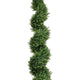 Javy Cypress Pine Tree | Spiral Topiary | White Planter | Green 83"