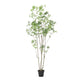 Terry Artificial Pieris Tree with White Planter | 95"