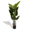 James Artificial Bird of Paradise Palm Tree | Set of 2 | Green 63"