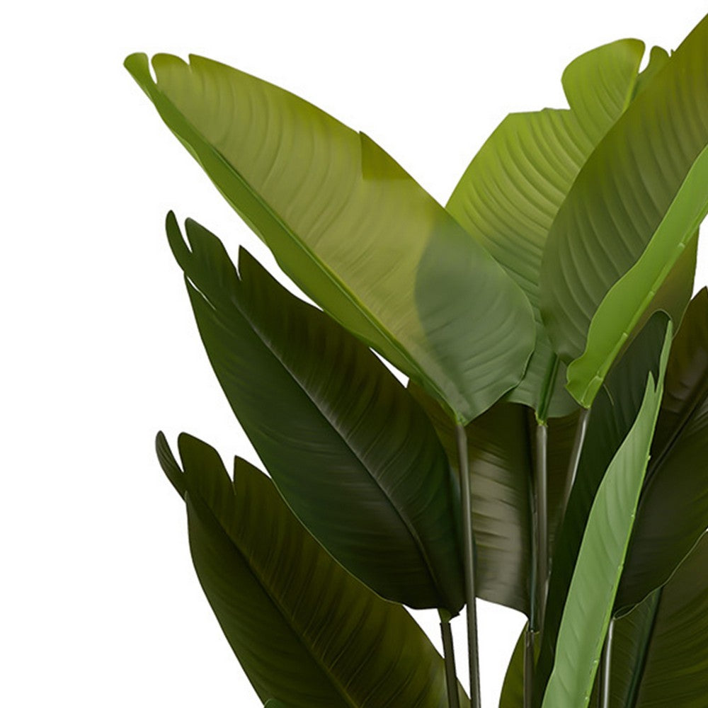James Artificial Bird of Paradise Palm Tree | Set of 2 | Green 63"