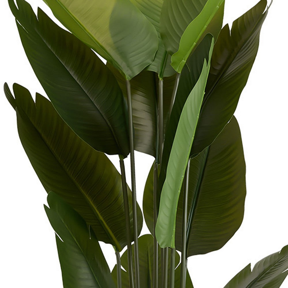 James Artificial Bird of Paradise Palm Tree | Set of 2 | Green 63"