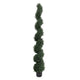 Syna Spiral Artificial Cedar Tree w Pot | Set of 2 | Green Poly Silk 71"