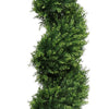 Syna Spiral Cedar Tree | Set of 2 | Two-Tone Green Poly Silk 71"