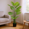 Xyma Artificial Monstera Deliciosa Plant | Green Poly Silk 57"